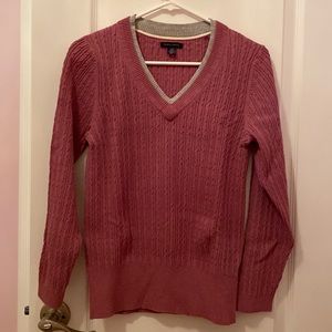 V neck sweater